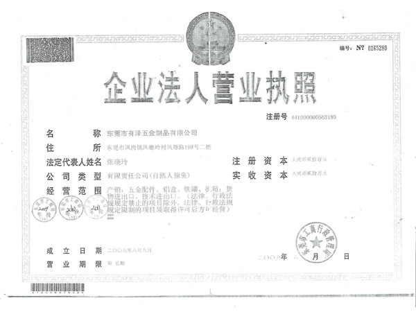 Business licenses